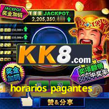 horarios paganteshorarios pagantes 12/03/2025